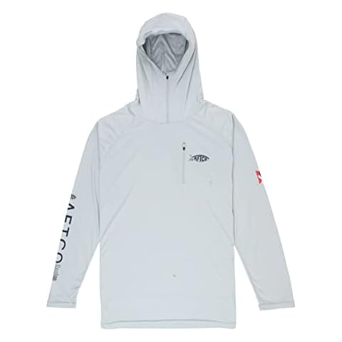 AFTCO Jason Christie Performance Hoodie Gray Cover