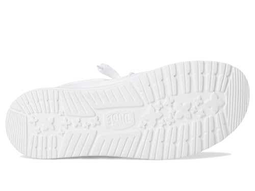 HEYDUDE Unisex-Adult Wally Funk Mono Sneaker White3