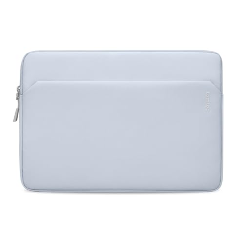 tomtoc Slim Laptop Sleeve Case for 13-inch 2026 New MacBook Air M5/A3449 M4/A3420 M3/A3113 M2/M1 Fits MacBook Neo A18 Pro Water-Resistant Protective Carrying Case with Accessories Pocket