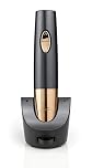 Cuisinart Rechargeable Automatic Wine Opener With Vacuum Sealer | Cork screw bottle opener | 8hour charge | up to 80 bottles | Integrated foil cutter | Wine lovers gift