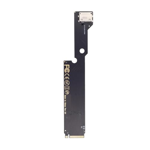 Vocdikficy Adaptador de Host PCI-e 3.0 M.2 M-Key A Oculink SFF-8612 para Tarjeta Gráfica Externa y SSD ThinkBook 16+ 2022-2023