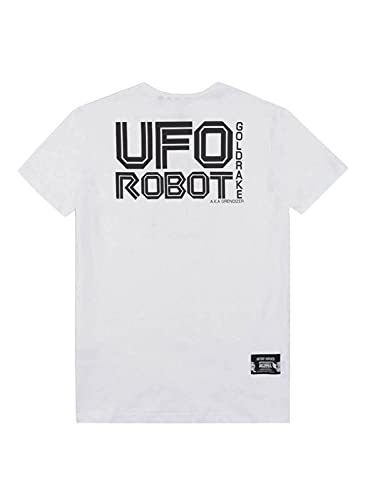 Antony Morato UFO Robot Grendizer T-shirt pour homme, blanc, L