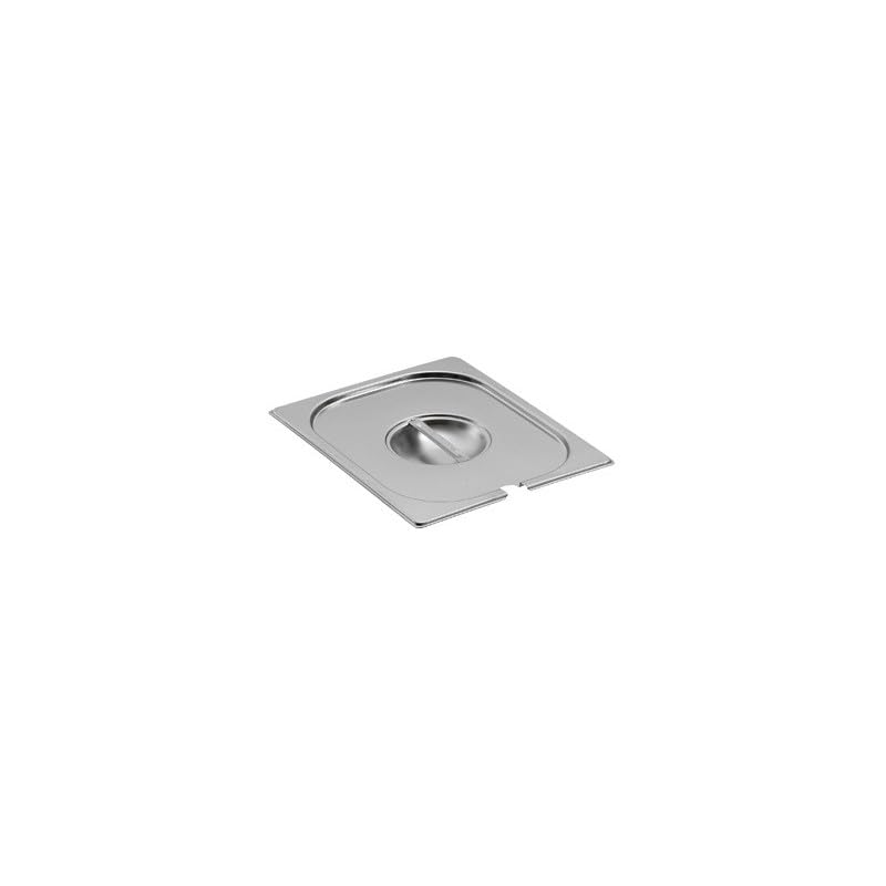 Tapa Calada Inox GN 1/3 - Con muesca para utensilios