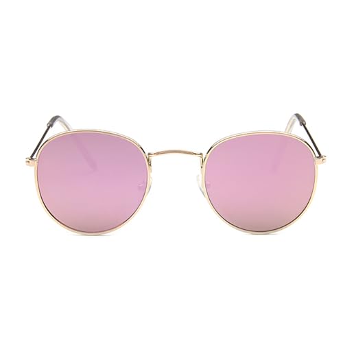 Classic Round Aviator Sunglasses for Women Men,Trendy Driving Womens Mens Shades Sun Glasses