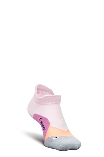 Image of Feetures Elite Light Cushion No Show Tab Sock Wave