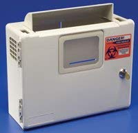 PT# 85165H PT# # 85165H- Wall Enclosure Sharpsafety for Sharps Collector 2/5Qt Red Ea by, Kendall Company