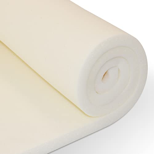 Deshome - Relleno de espuma viscoelástica, tela métrica, para sofás, almohadas, colchones, sillas, alta densidad 35 cm, grosor 1,8 cm, fabricado en Italia, indeformable, antiácaros, antialérgico