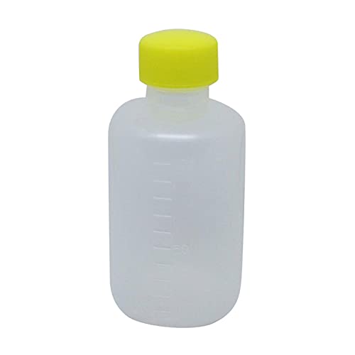 エムアイケミカル 外用瓶ノーマル白 100CC キャップ:黄
