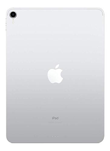 Image of Apple iPad Pro (1st Generation, 11-inch, 2018), 1TB, Wi-Fi, Silver (Renewed)