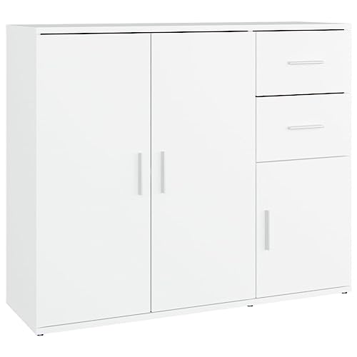 vidaXL Sideboard, Kommode mit viel Stauraum, Mehrzweckschrank Anrichte für Wohnzimmer, Schrank...