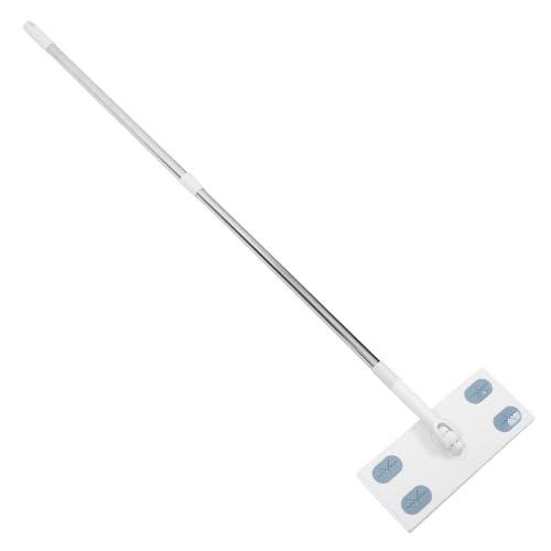 COLLBATH Trapeador Plano De Polvo Doméstico Mango Extensible para Limpieza De Pisos Sin Necesidad De Lavar Adecuado para Trapeador Reutilizable Fácil De Usar Limpieza