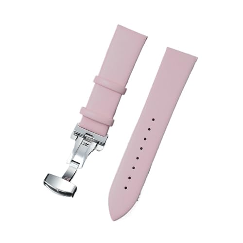 [X] U[EHb`oh 18mm 20mm 22mm XeXX`[ Y fB[X JWAXgoh voh(Pink,22mm)