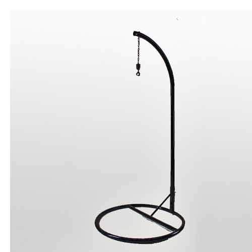 Iron Swing/Hammocks Stand for Outdoor/Indoor Use - Standard Size & Weather-Resistant, High Weight Capacity, Durable Iron Construction with S Hook and Spring