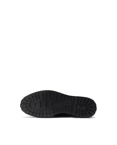 Buy Rarez Men's Gum-1 Black Leather Fabric Chelsea Boots at Amazon.in - Image 7