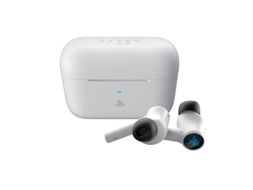 Image of Razer Hammerhead Hyperspeed (PlayStation Licensed) - Multi-Platform Wireless Gaming Earbuds Ear in Ear Headset - Quartz Edition -RZ12-03820300-R3A1