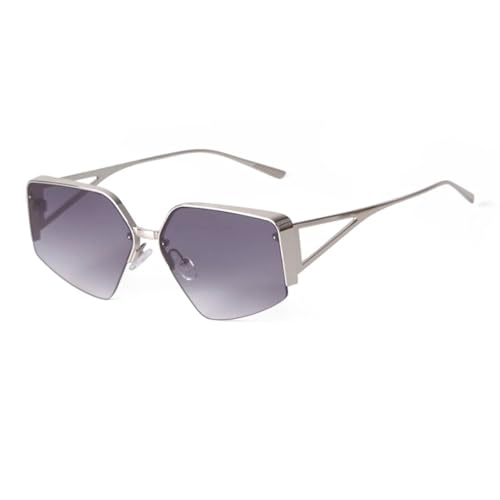 Lunettes de soleil en métal style rétro pour flâner en ville sous le soleil