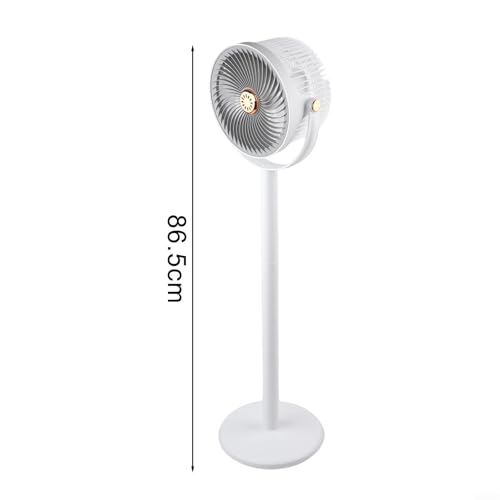 Ventilateur de sol silencieux Minhe rechargeable avec diffuseur