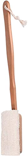 Cepillo de baño de lufa con Mango Largo de Madera Cepillo de baño Depurador de Espalda Cepillo de baño Exfoliante Cepillos de baño y Cuerpo