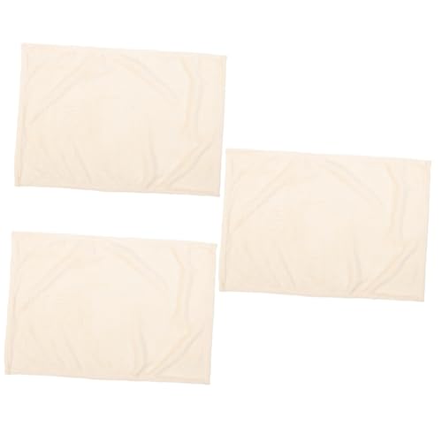 VOSAREA Cozy Coral Fleece Pet Blanket Thickened Warm Throw for Dogs Cats Versatile Sofa Bed Use Soft Supple Fleece for Autumn Winter Comfort