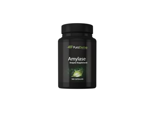 PuraDyme Amylase 180 Capsules