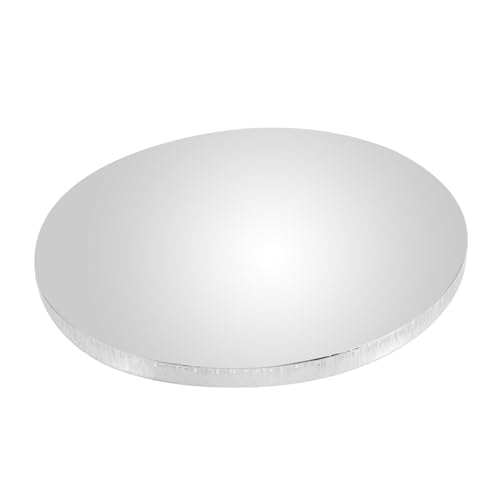 Miroir convexe 30 cm SEWACC en plastique argenté pour la surveillance extérieure