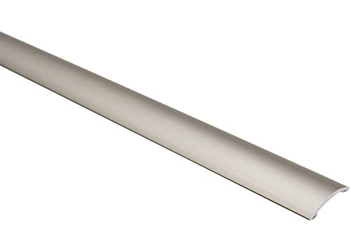 Effector INOX Edelstahloptik Übergangsprofil - 93 cm, 30x5 mm - Selbstklebende Türschwellenleiste