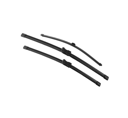 Balais d'essuie-glace pour A3 8V fini les traces et grincements sous la pluie, pack 3 pièces