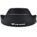 JW LH-82 Reversible Lens Hood Shade for Canon EF 16-35mm f/4L is USM Lens Replaces Canon EW-82 + JW emall Micro Fiber Cleaning Cloth