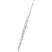 17-hole Silver-plated Flute, C Key Silver-plated Copper Body, Cupronickel Silver-plated flute instrument