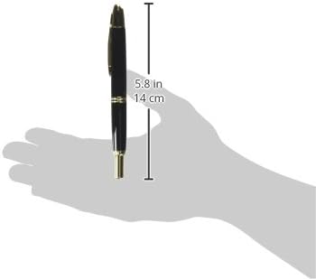 Miniatura 2 de Pilot Pluma estilográfica sin tapa, punta FM, cuerpo negro (FC-15SR-B-FM)