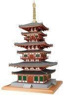 新品プラモデル 模型 1/75 薬師寺 西塔 木製キット