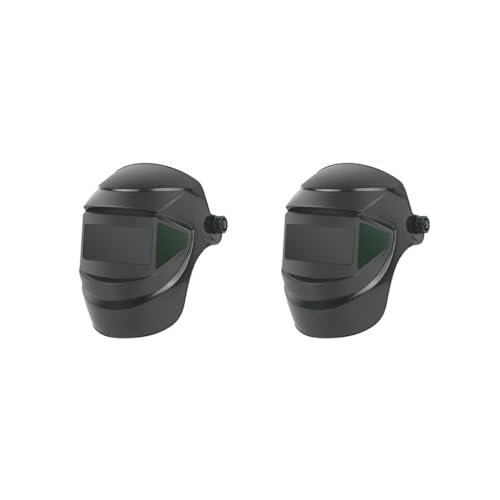 Juego de 2 cascos de soldadura, máscara de sombra, ojos, gafas de molienda eléctrica