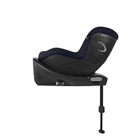CYBEX Gold Kinder-Autositz Sirona Gi i-Size Plus inkl. Base, Ab ca. 3 Monaten bis 4 Jahre (Ab Geburt mit Neugeboreneneinlage), Max. 20 kg, 61 - 105 cm (Ab 40 cm mit Neugeboreneneinlage), Ocean Blue – Ansicht 4