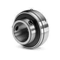 TRITAN UC206-30MM 1.5000 in Width, 2.4409 in OD, 30 MM ID, Ball Insert Bearing, Diameter 4383.77LB, Round BORE, Set Screw Locking Bearing, Standard Duty
