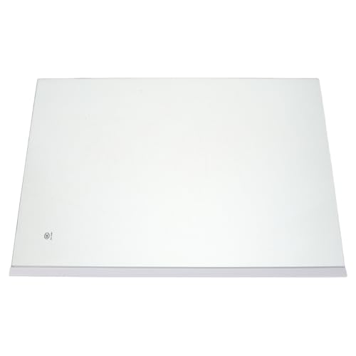 GARIOUANS Étagère Verre pour Réfrigérateur Tablette Résistante Plaque de Séparation Transparente pour Organisation et Nettoyage Facile