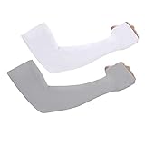 【Talla única para todo】Estas mangas de protección solar son universales tanto para hombres como para mujeres, con una gran durabilidad y elasticidad para garantizar que se adapten a todos los tamaños de brazos masculinos y femeninos. Son muy delgados y livianos, sin demasiada presión, pero no se resbalarán.