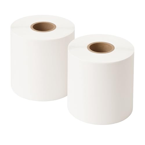 Image of Direct Thermal Barcode Labels Stickers (3x5 Inch / 75x125 mm) 500 Labels /Roll