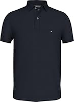 Tommy Hilfiger Men's IM 1985 Slim Polo Desert Sky Polos, Desert Sky, XL