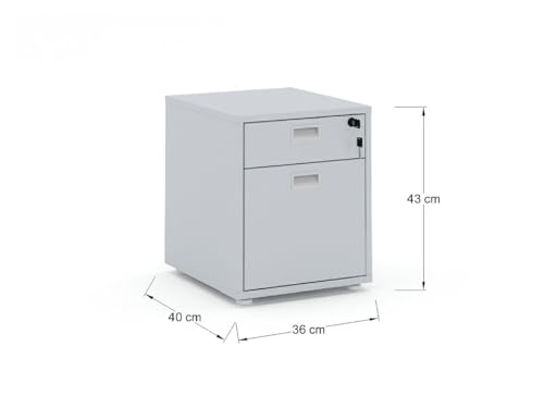 Oficina, Home archivero 2 gavetas Marca Nuuk Concept (3)