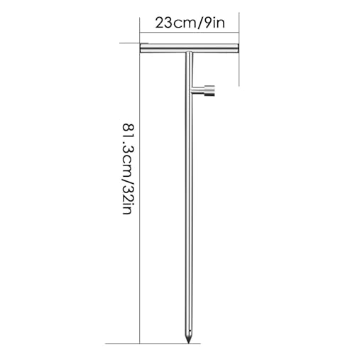 Root feeder en acier inoxydable avec bouteille et valve pour irrigation du jardin - 6