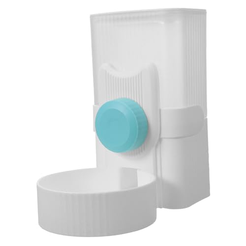Hohopeti Dispensador Automático De Agua para Mascotas Bebedero Colgante para Perros y Gatos Contenedor De Agua Sin Fugas para Jaulas Espacio De Material Ligero y Seguro Mantiene Tu Mascota