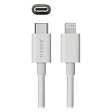 JENSEN JU832CL6V Charge and Sync USB-C to Lightning Cable, 6 Ft.
