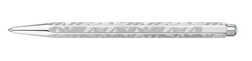 Caran d'Ache Ecridor Chevron stylo bille luxe argenté suisse - 2