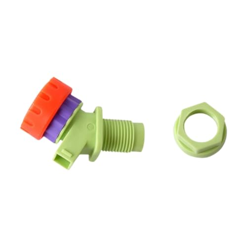 perfk Manopola del Rubinetto dell'Acqua, Rubinetto di Ricambio per da Giardino, beccuccio per erogatore a barile, Escursionismo, Pesca, Serbatoio, Verde