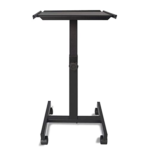 Projektorhalterungen Projektorwagenhalterung Multifunktionstablett mit Rollen Projektorhalterung Teleskopische Mobile Halterung vor Ort Hörsaal Büro Wohnzimmer Halterungen Cover