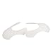 Produktbild Canjerusof Schuh-Schild Crease Schützer Sneaker Senkfusseinlage Tragbarer Prevent Crease Anti-Falten-Schuh-Schild Plastikschuh-formplatte 1pair Weiß S