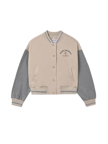 Mayoral Bomber Jacket for Girls Sand