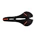 HFQNDZ Fahrradsattel Triathlon Hohl Rennrad Rennsitz Damen Komfortable Bergkissen Front Sattel Reitteile (Color : Black orange)