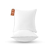 Sasttie Firm Euro Pillow Insert 26x26, European Pillows...