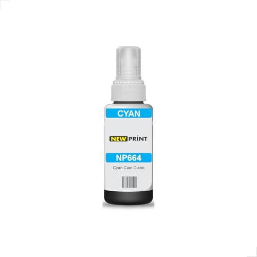 12x Tinta Compatível Epson 664 L395 L355 L365 L375 Cmyk